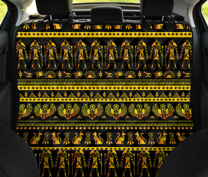 Ancient Egyptian Pattern Print Pet Car Back Seat Cover