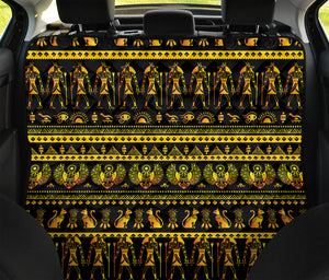 Ancient Egyptian Pattern Print Pet Car Back Seat Cover