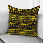 Ancient Egyptian Pattern Print Pillow Cover