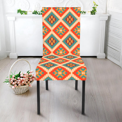 Ancient Geometric Navajo Print Dining Chair Slipcover
