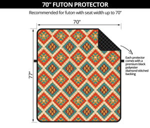 Ancient Geometric Navajo Print Futon Protector