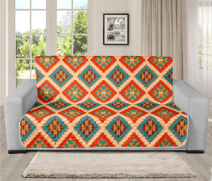 Ancient Geometric Navajo Print Futon Protector