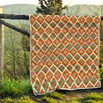Ancient Geometric Navajo Print Quilt