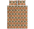 Ancient Geometric Navajo Print Quilt Bed Set
