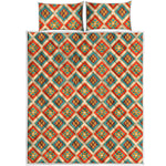Ancient Geometric Navajo Print Quilt Bed Set