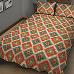 Ancient Geometric Navajo Print Quilt Bed Set