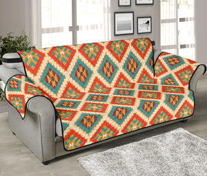 Ancient Geometric Navajo Print Sofa Protector