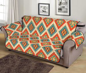 Ancient Geometric Navajo Print Sofa Protector