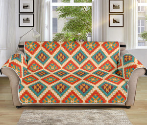 Ancient Geometric Navajo Print Sofa Protector