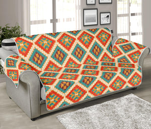 Ancient Geometric Navajo Print Sofa Protector