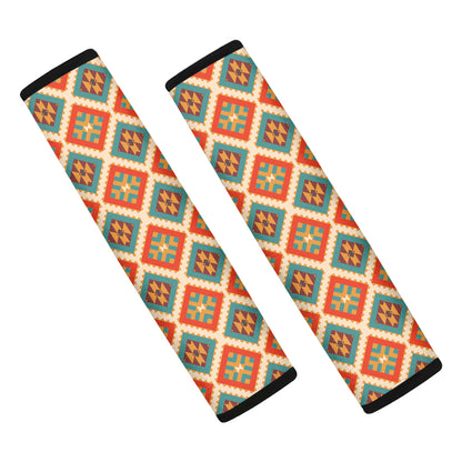 Ancient Geometric Pendleton Navajo Print Car Seat Belt Covers