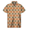 Ancient Geometric Pendleton Navajo Print Men's Short Sleeve Shirt