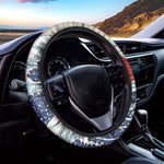 Ancient Great Japanese Wave Print Car Steering Wheel Cover