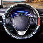 Ancient Great Japanese Wave Print Car Steering Wheel Cover