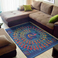 Ancient Indian Warli Tribal Print Floor Mat
