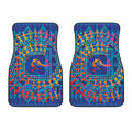 Ancient Indian Warli Tribal Print Front Car Floor Mats