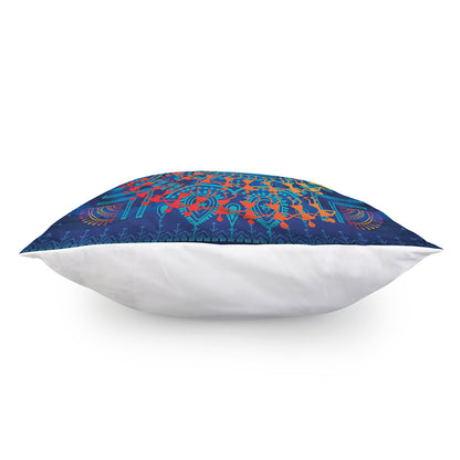 Ancient Indian Warli Tribal Print Pillow Cover