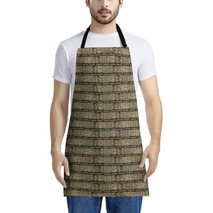 Ancient Maya Pattern Print Apron