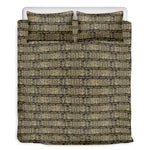 Ancient Maya Pattern Print Duvet Cover Bedding Set