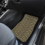 Ancient Maya Pattern Print Front Car Floor Mats
