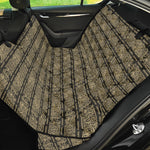 Ancient Maya Pattern Print Pet Car Back Seat Cover