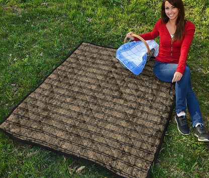Ancient Maya Pattern Print Quilt