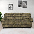 Ancient Maya Pattern Print Sofa Cover