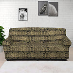 Ancient Maya Pattern Print Sofa Cover