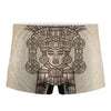 Ancient Mayan Statue Print Men's Boxer Briefs