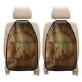Ancient Spartan Helmet Print Car Seat Organizers