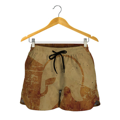 Ancient Spartan Helmet Print Women's Shorts
