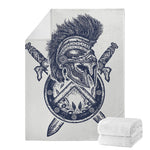 Ancient Spartan Print Blanket