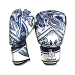 Ancient Spartan Print Boxing Gloves