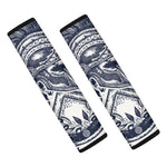 Ancient Spartan Print Car Seat Belt Covers