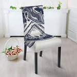 Ancient Spartan Print Dining Chair Slipcover