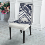 Ancient Spartan Print Dining Chair Slipcover