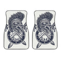Ancient Spartan Print Front Car Floor Mats
