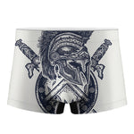 Ancient Spartan Print Men's Boxer Briefs