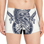 Ancient Spartan Print Men's Boxer Briefs