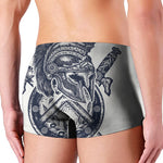 Ancient Spartan Print Men's Boxer Briefs