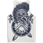 Ancient Spartan Print Men's Tank Top