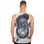 Ancient Spartan Print Men's Tank Top