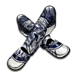 Ancient Spartan Print Muay Thai Shin Guard