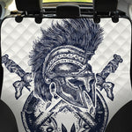 Ancient Spartan Print Pet Car Back Seat Cover