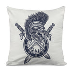 Ancient Spartan Print Pillow Cover
