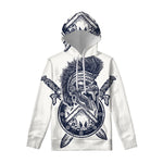 Ancient Spartan Print Pullover Hoodie