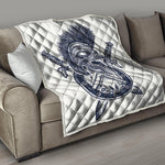 Ancient Spartan Print Quilt