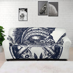 Ancient Spartan Print Sofa Cover