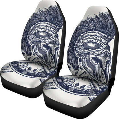 Ancient Spartan Print Universal Fit Car Seat Covers