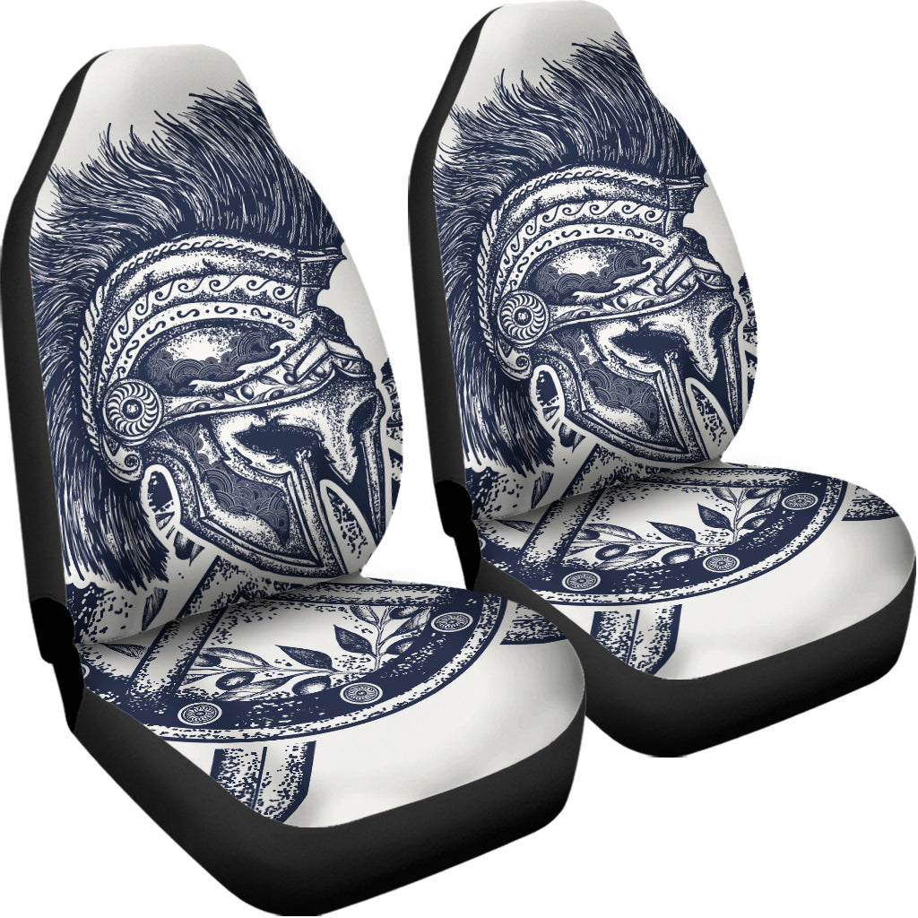 Ancient Spartan Print Universal Fit Car Seat Covers
